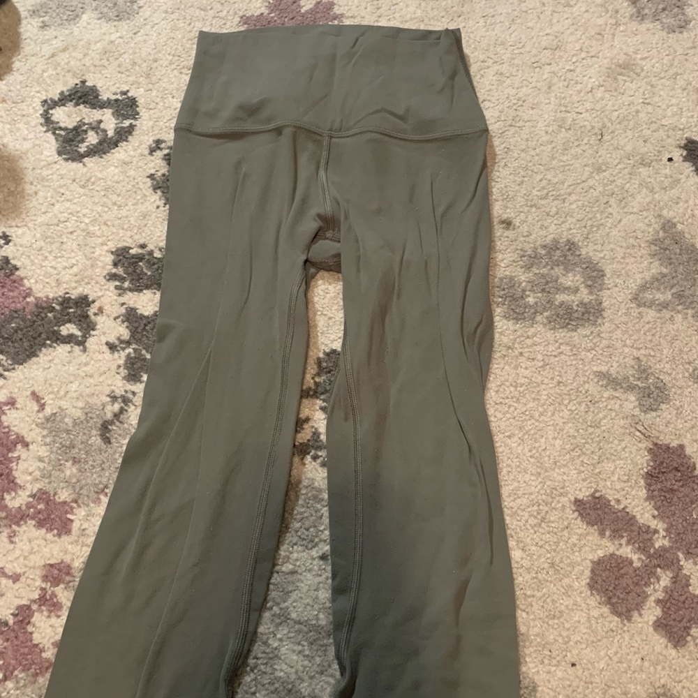 olivia green lululemon align leggings